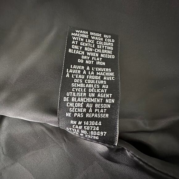 Bagatelle Black Faux Leather Moto Jacket Women's Large - Picture 13 of 15